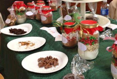 The woodworker, the baker, and the candlestick maker?  :)  The baker brought her goodies, too!