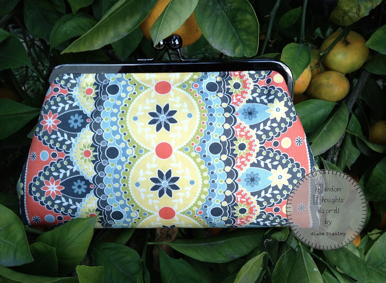 This is one of Diane's newer clutch designs.