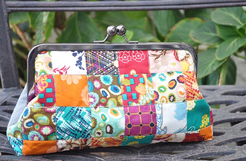 Diane's second creation - a colorful mosaic!