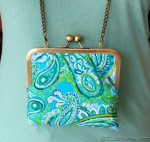 blue green floral clutches&nbsp;sequins
