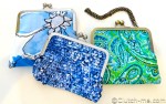 blue green floral clutches&nbsp;sequins